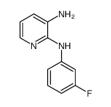 N2-(3-fluorophenyl)pyridine-2,3-diamine Structure