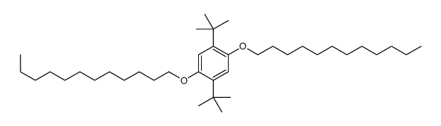 1,4-ditert-butyl-2,5-didodecoxybenzene Structure