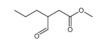 β-Formyl-capronsaeuremethylester Structure