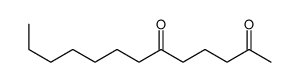 tridecane-2,6-dione Structure
