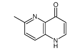 6-甲基-1,5-萘啶-4(1h)-酮结构式