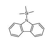 9-(三甲基硅烷基)-9H-咔唑结构式