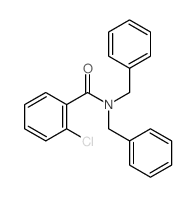 N,N-dibenzyl-2-chlorobenzamide Structure