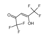cis-1,1,1,5,5,5-hexafluoro-4-hydroxy-3-penten-2-one结构式