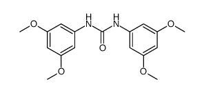1,3-bis(3,5-dimethoxyphenyl)urea结构式