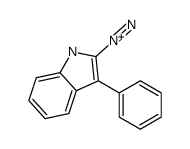 3-phenyl-1H-indole-2-diazonium结构式