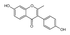 7,4'-dihydroxy-2-methylisoflavone Structure