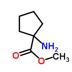 1-氨基-1-环戊烷甲酸甲酯结构式