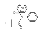 2,2,2-trifluoro-N-phenyl-N-(phenylcarbamoyl)acetamide结构式