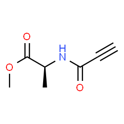 L-Alanine, N-(1-oxo-2-propynyl)-, methyl ester (9CI)结构式