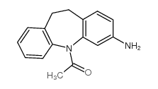 3-Amino-5-acetyliminodibenzyl Structure