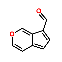 环戊烯并[C]吡喃-7-甲醛结构式