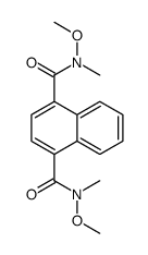 1-N,4-N-dimethoxy-1-N,4-N-dimethylnaphthalene-1,4-dicarboxamide Structure