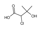 2-chloro-3-hydroxy-3-methylbutanoic acid Structure