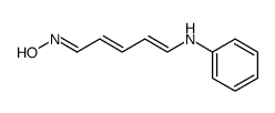 5-anilino-penta-2,4-dienal oxime Structure
