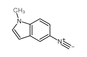 5-异氰基-1-甲基-1H-吲哚结构式