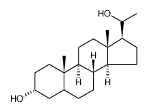 3a,20b-Pregnanediol Structure