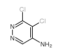 5,6-Dichloropyridazin-4-amine Structure