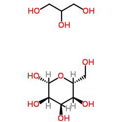 1,2,3-Propanetriol-β-D-allopyranose (1:1) structure