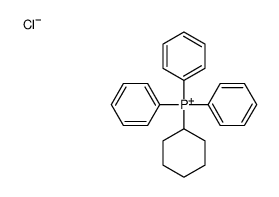 cyclohexyl(triphenyl)phosphanium,chloride Structure