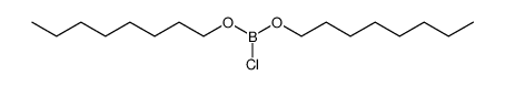bis(n-octyloxy)chloroborane结构式