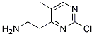 (2-Chloro-5-Methyl-pyriMidin-4-yl)-ethyl-aMine Structure