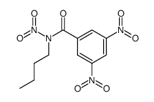 N-Nitro-N-butyl-3.5-dinitro-benzamid结构式