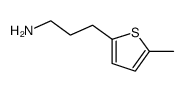 3-(5-甲基噻吩-2-基)丙烷-1-胺结构式