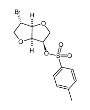 (3R,3aS,6S,6aS)-6-bromohexahydrofuro[3,2-b]furan-3-yl 4-methylbenzenesulfonate Structure