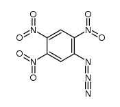 1-azido-2,4,5-trinitro-benzene Structure