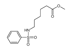 methyl 6-(benzenesulfonamido)hexanoate Structure