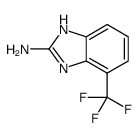 7-(TRIFLUOROMETHYL)-1H-BENZIMIDAZOL-2-AMINE structure