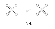 Ammonium Ferric Sulfate Solution structure