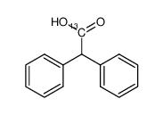 diphenylacetic acid-1-13C Structure