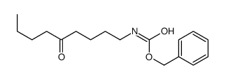 benzyl N-(5-oxononyl)carbamate Structure