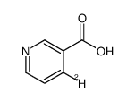 Niacin-d1 Structure