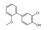2-chloro-4-(2-methoxyphenyl)phenol结构式