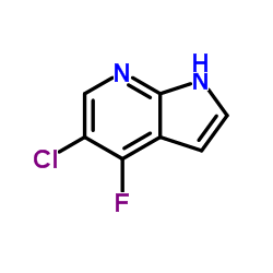 5-Chloro-4-fluoro-1H-pyrrolo[2,3-b]pyridine Structure