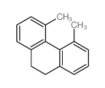 Phenanthrene,9,10-dihydro-4,5-dimethyl- Structure