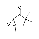 3,3,5-trimethyl-6-oxabicyclo[3.1.0]hexan-2-one Structure