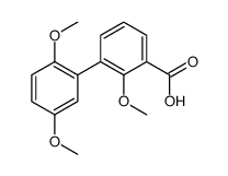 3-(2,5-dimethoxyphenyl)-2-methoxybenzoic acid Structure