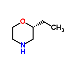 (R)-2-乙基吗啉结构式