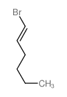 1-Hexene, 1-bromo-,(1E)- Structure