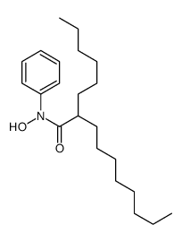 2-hexyl-N-hydroxy-N-phenyldecanamide结构式