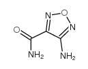 4-氨基-1,2,5-噁二唑-3-羧胺结构式