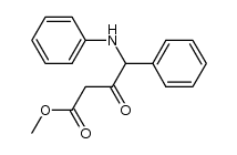 methyl 3-oxo-4-phenyl-4-(phenylamino)butanoate Structure