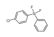 (4-chlorophenyl)difluoro(phenyl)silane结构式