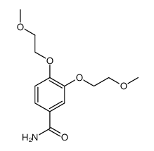 3,4-bis(2-methoxyethoxy)-benzamide结构式