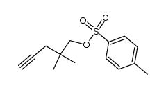 2,2-Dimethyl-4-pentyn-1-ol tosylate结构式