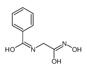 N-((羟基氨基甲酰)甲基)苯甲酰胺结构式
